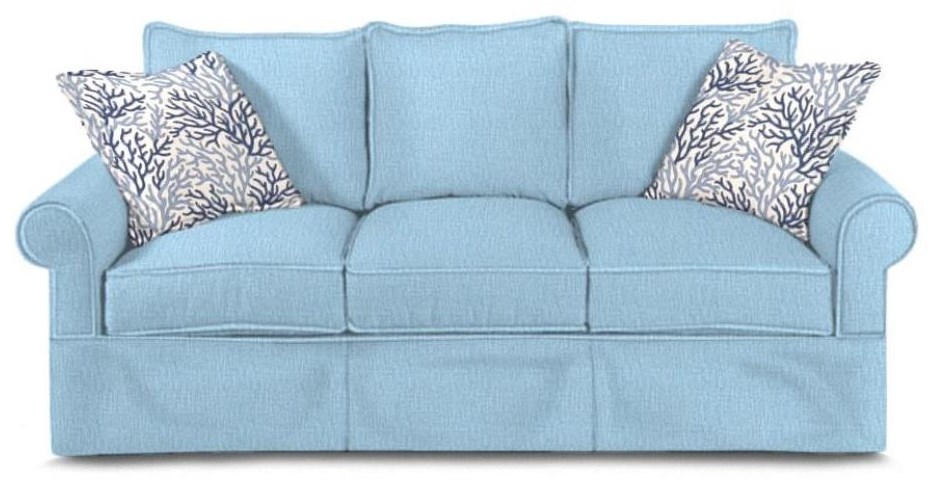 rowe slipcover sofa nantucket